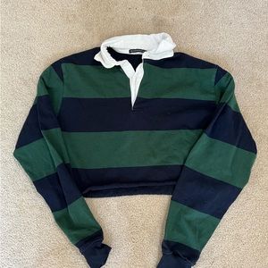 Brandy Melville. Cropped rugby shirt